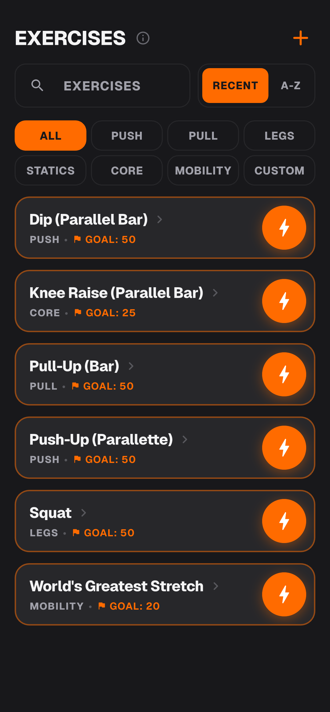 150+ Movement Syllabus & Apparatuses (Dark Mode)